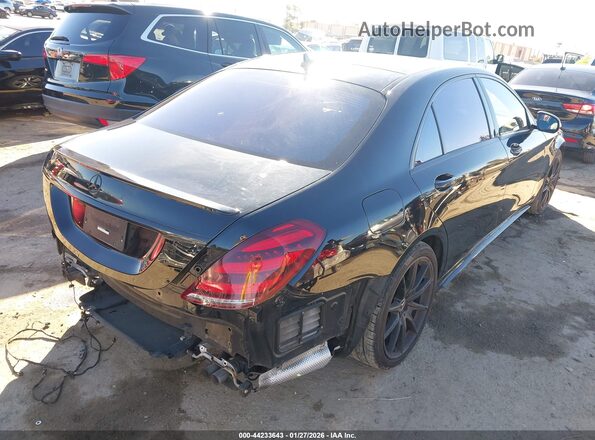 WDDUG8DB6KA482922 2019 MERCEDES-BENZ S-CLASS Черный Задняя правая четверть