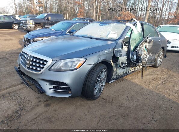 WDDUG8DB7KA424902 2019 MERCEDES-BENZ S-CLASS Gray 