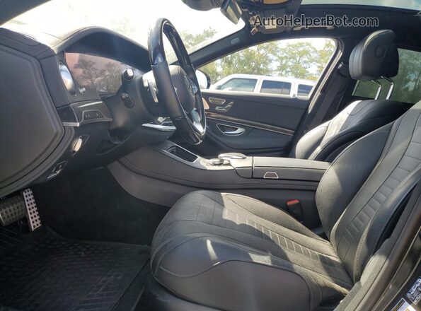 WDDUG8DB7KA448925 2019 MERCEDES-BENZ S Black Vista interior delantera