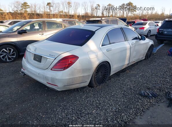 WDDUG8FB3GA245888 2016 MERCEDES-BENZ S-CLASS White 