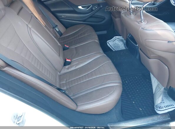 WDDUG8FB3GA245888 2016 MERCEDES-BENZ S-CLASS White 