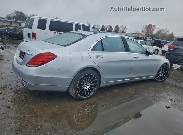 WDDUG8FB6GA210584 2016 MERCEDES-BENZ S Серебряный Задняя правая четверть
