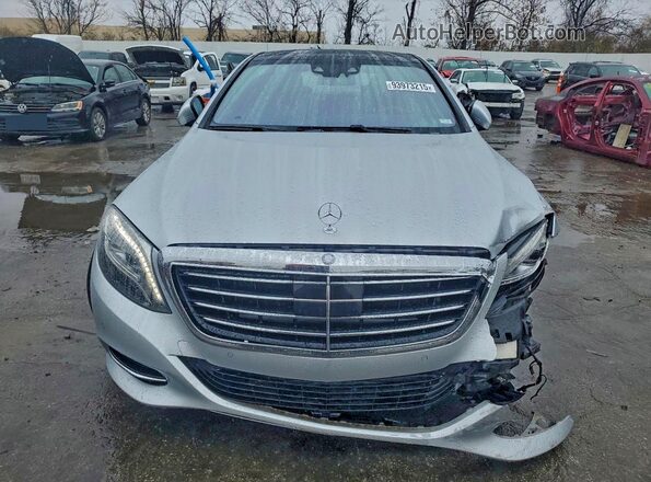 WDDUG8FB6GA210584 2016 MERCEDES-BENZ S Серебряный Вид спереди