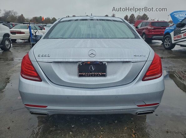 WDDUG8FB6GA210584 2016 MERCEDES-BENZ S Серебряный Вид сзади