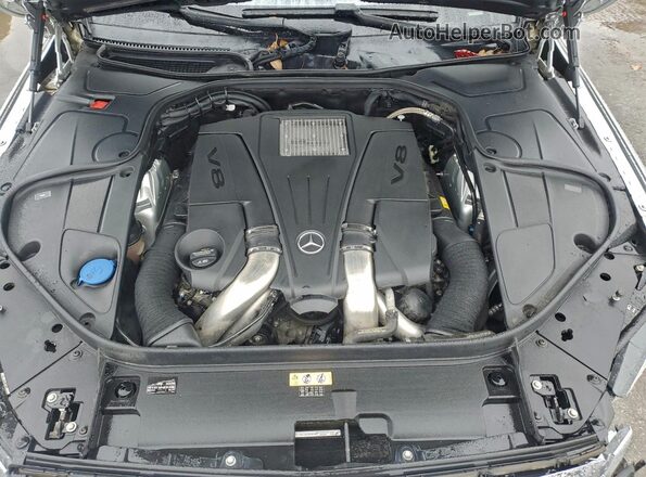 WDDUG8FB6GA210584 2016 MERCEDES-BENZ S Серебряный Вид задней части салона