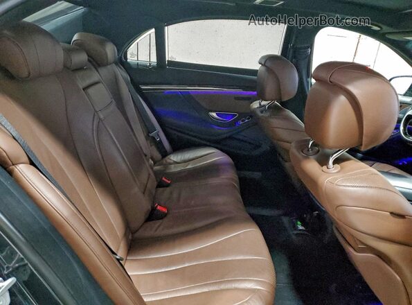 WDDUG8FB8HA336561 2017 MERCEDES-BENZ S Черный Вид задних сидений