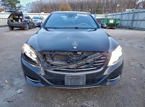 WDDUG8FB9GA235477 2016 MERCEDES-BENZ S Черный Вид спереди