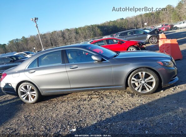 WDDUG8FB9HA320711 2017 MERCEDES-BENZ S-CLASS Серый Вид задней части салона
