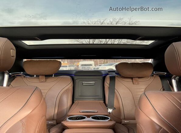 WDDUG8FBXHA324122 2017 MERCEDES-BENZ S Black Vista de los asientos traseros