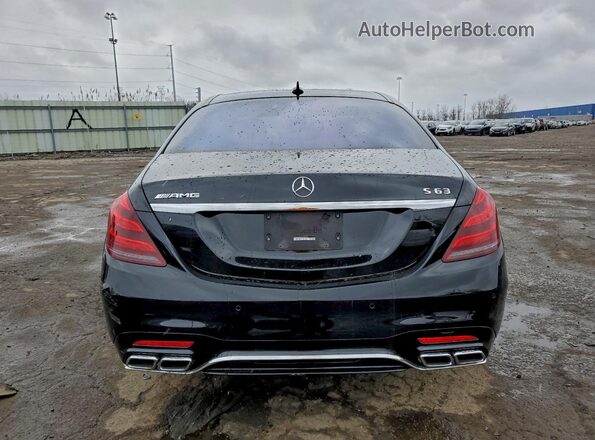 WDDUG8JB2KA464521 2019 MERCEDES-BENZ S Black Вид ззаду