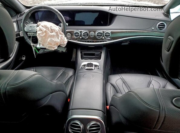WDDUG8JB2KA464521 2019 MERCEDES-BENZ S Black Вид панелі приладів
