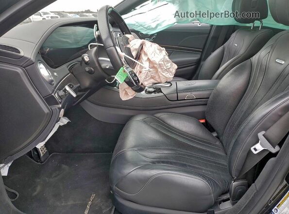 WDDUG8JB2KA464521 2019 MERCEDES-BENZ S Black Вид салону спереду