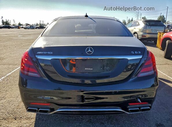 WDDUG8JB8KA438697 2019 MERCEDES-BENZ S Черный Вид сзади