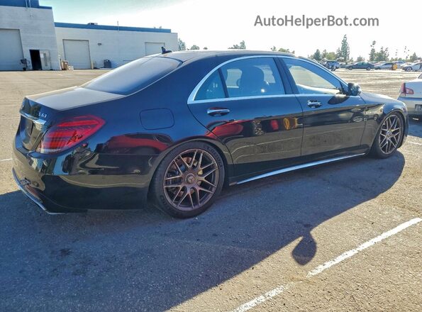 WDDUG8JB8KA438697 2019 MERCEDES-BENZ S Черный Задняя правая четверть