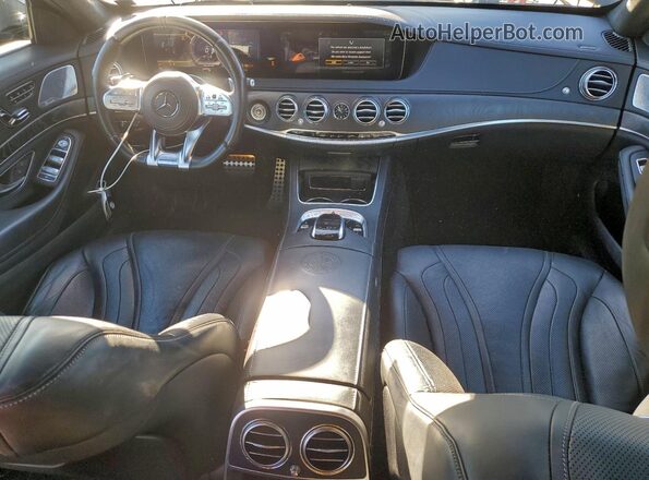 WDDUG8JB8KA438697 2019 MERCEDES-BENZ S Черный Вид панели приборов