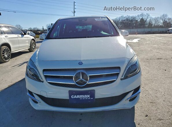 WDDVP9AB2GJ009959 2016 MERCEDES-BENZ B-CLASS White Widok z przodu