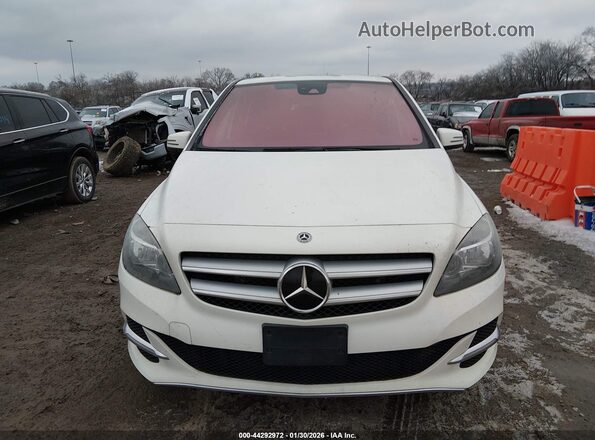 WDDVP9AB3HJ016341 2017 MERCEDES-BENZ B 250E White წინა პანელის ხედი