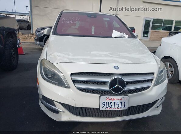 WDDVP9AB6GJ008930 2016 MERCEDES-BENZ B 250E White Вид щитка приладів