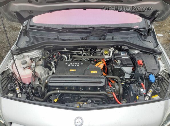 WDDVP9AB9GJ009408 2016 MERCEDES-BENZ B-CLASS Серебряный Вид задней части салона