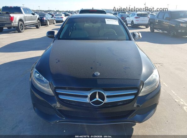 WDDWF4JB1JR322956 2018 MERCEDES-BENZ C-CLASS Black Вид щитка приладів