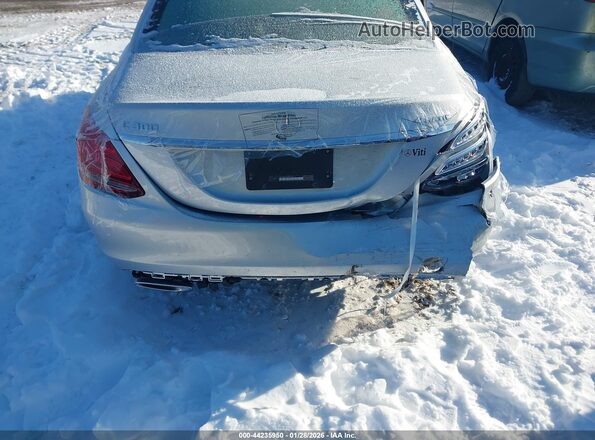 WDDWF4KB1JR388616 2018 MERCEDES-BENZ C-CLASS Silver 