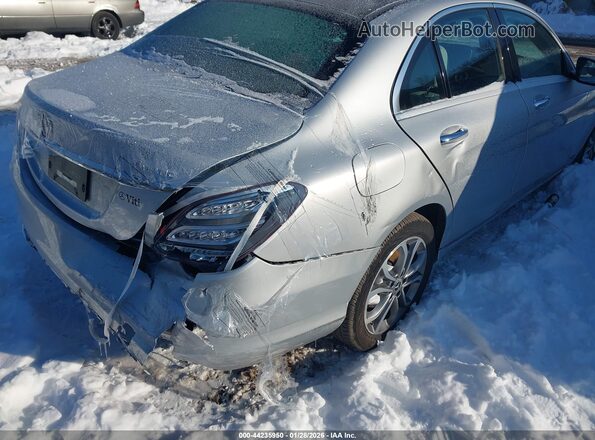WDDWF4KB1JR388616 2018 MERCEDES-BENZ C-CLASS Silver Հետևի աջ