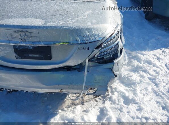 WDDWF4KB1JR388616 2018 MERCEDES-BENZ C-CLASS Silver Դիմացի տեսք