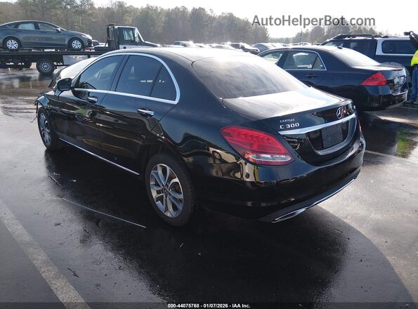 WDDWF4KB7JR330140 2018 MERCEDES-BENZ C-CLASS Black 