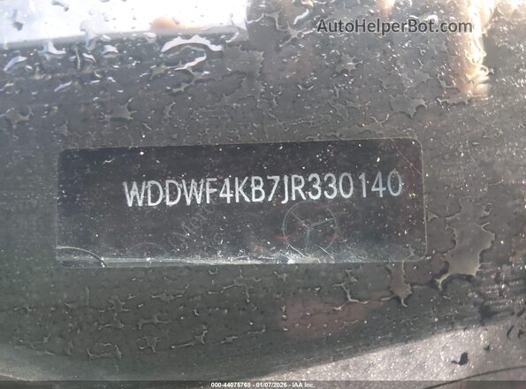 WDDWF4KB7JR330140 2018 MERCEDES-BENZ C-CLASS Black 