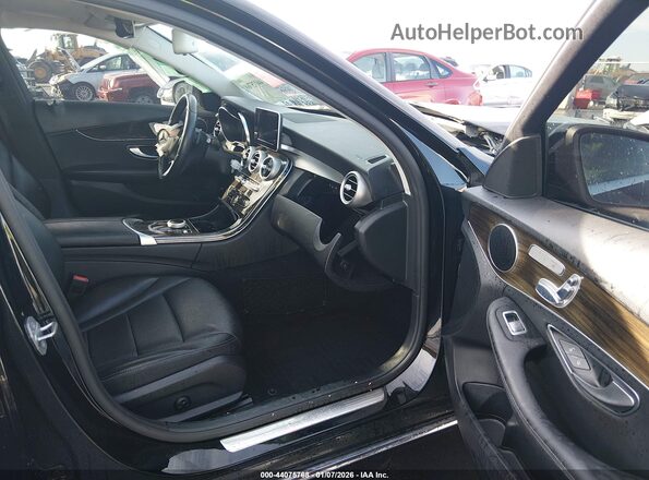 WDDWF4KB7JR330140 2018 MERCEDES-BENZ C-CLASS Black 