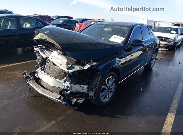 WDDWF4KB7JR330140 2018 MERCEDES-BENZ C-CLASS Black 
