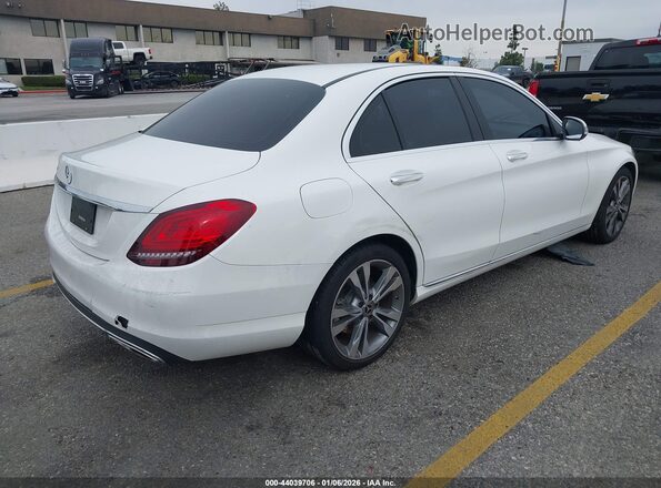 WDDWF8DB1LR528557 2020 MERCEDES-BENZ C-CLASS White უკანა მარჯვენა