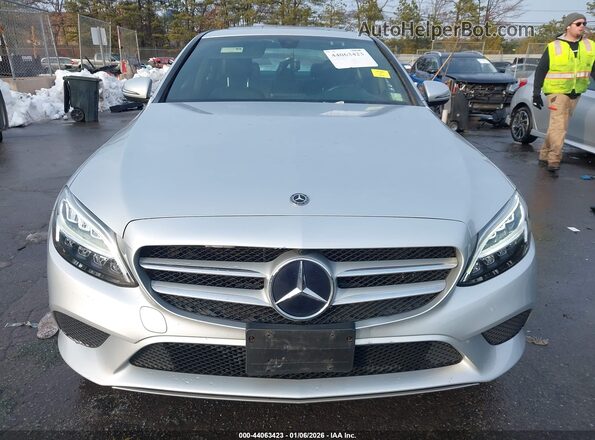 WDDWF8EB6KR516241 2019 MERCEDES-BENZ C-CLASS Серебряный Вид щитка приборов