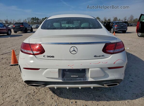 WDDWJ4KB6JF670668 2018 MERCEDES-BENZ C White Vista trasera