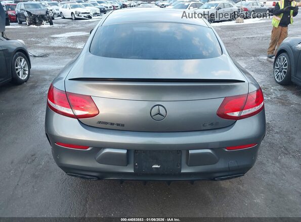 WDDWJ6EB2JF669945 2018 MERCEDES-BENZ AMG C 43 Gray 