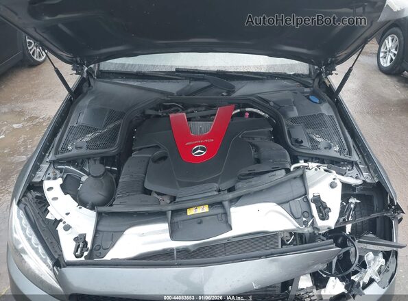 WDDWJ6EB2JF669945 2018 MERCEDES-BENZ AMG C 43 Gray Widok z tyłu