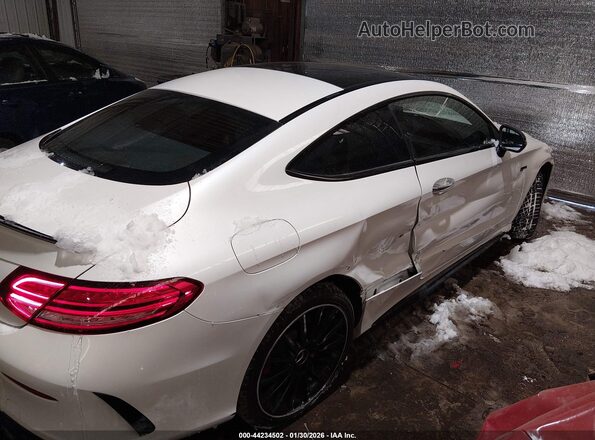 WDDWJ6EB6KF848099 2019 MERCEDES-BENZ AMG C 43 White Tył prawy