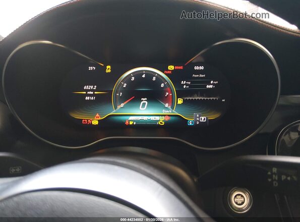 WDDWJ6EB6KF848099 2019 MERCEDES-BENZ AMG C 43 White Widok tylnych siedzeń