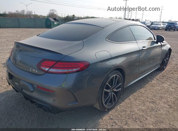 WDDWJ6EB8KF920422 2019 MERCEDES-BENZ AMG C 43 Gray Tył prawy