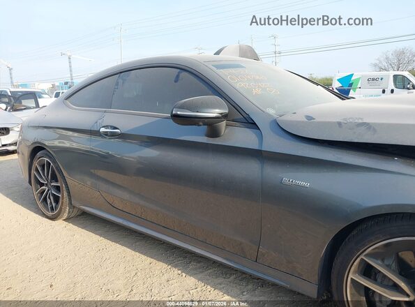 WDDWJ6EB8KF920422 2019 MERCEDES-BENZ AMG C 43 Gray Widok zestawu wskaźników