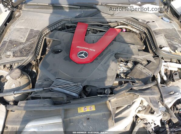 WDDWJ6EB8KF920422 2019 MERCEDES-BENZ AMG C 43 Gray Widok z tyłu