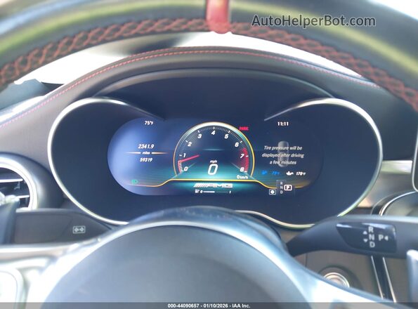 WDDWJ6EBXKF882885 2019 MERCEDES-BENZ AMG C 43 Black Vista de los asientos traseros