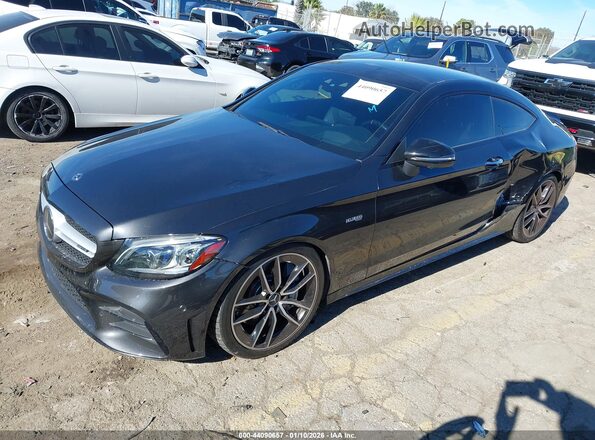 WDDWJ6EBXKF882885 2019 MERCEDES-BENZ AMG C 43 Black Vista tres cuartos delantera izquierda
