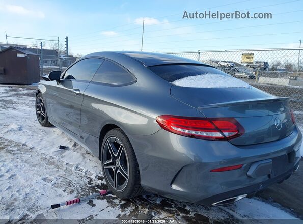 WDDWJ8EB5KF832116 2019 MERCEDES-BENZ C-CLASS Gray Rear left