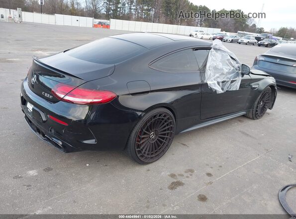 WDDWJ8HB5LF933251 2020 MERCEDES-BENZ AMG C 63 Black უკანა მარჯვენა