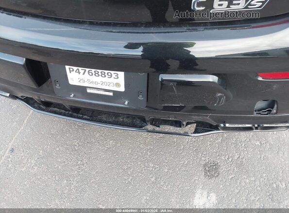 WDDWJ8HB5LF933251 2020 MERCEDES-BENZ AMG C 63 Black წინა პანელის ხედი
