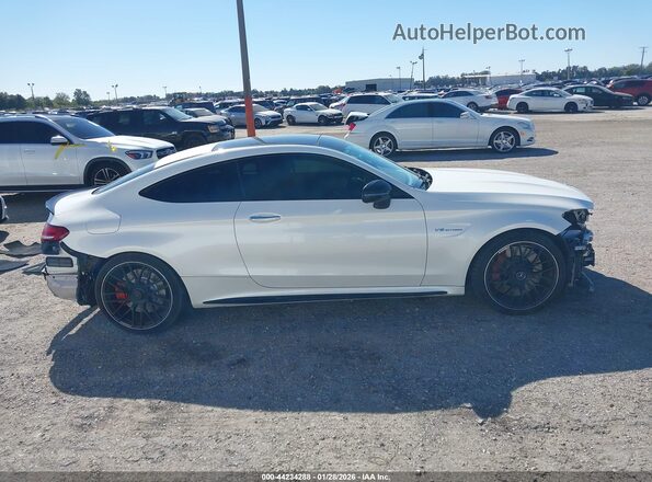 WDDWJ8HB7LF958975 2020 MERCEDES-BENZ AMG C 63 White სალონის 360-გრადუსიანი ხედი