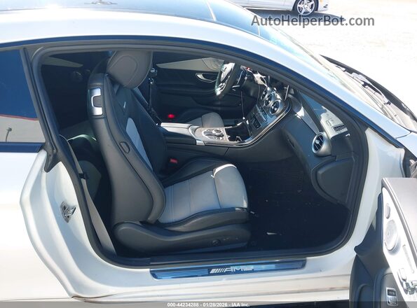 WDDWJ8HB7LF958975 2020 MERCEDES-BENZ AMG C 63 White წინა სალონის ხედი