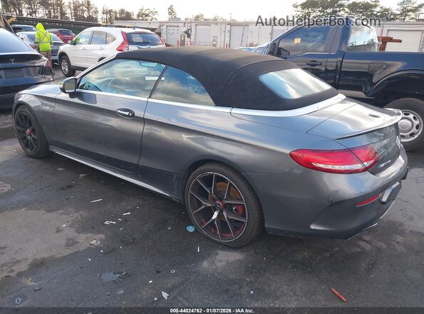 WDDWK6EB0HF544854 2017 MERCEDES-BENZ AMG C 43 Gray Trasero izquierdo