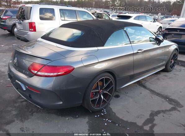 WDDWK6EB0HF544854 2017 MERCEDES-BENZ AMG C 43 Gray Trasero derecho